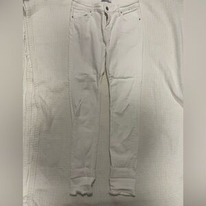 Zara White Skinny Jeans